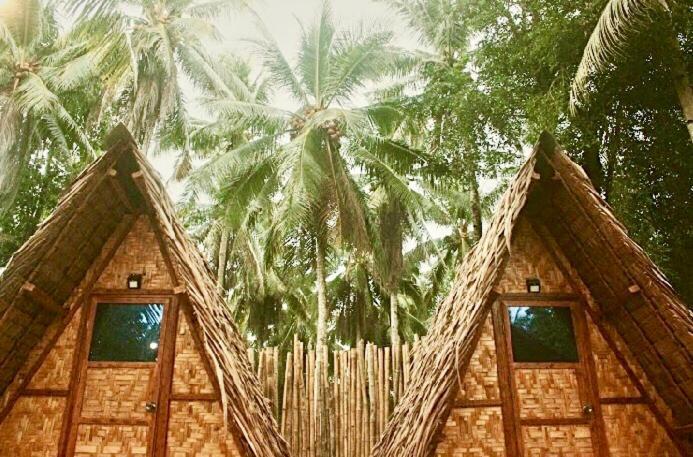 Triangle Hut Camp Fuego Siargao Hotel Catangnan Exterior foto